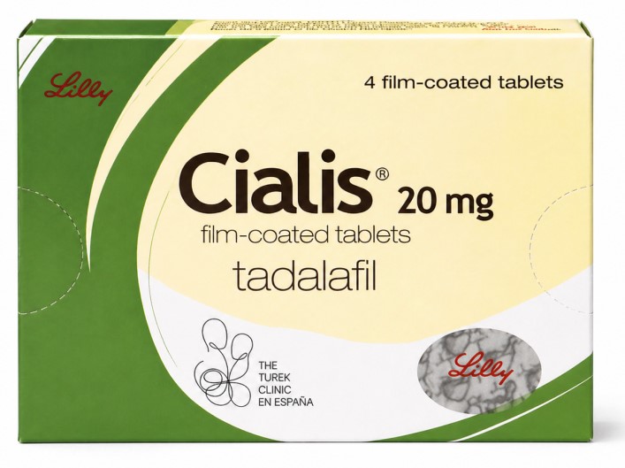 Cialis Generico 20 mg Tadalafil comprimidos de Lilly Cialis Generico 20 mg comprimidos recubiertos con película de Tadalafil Lilly